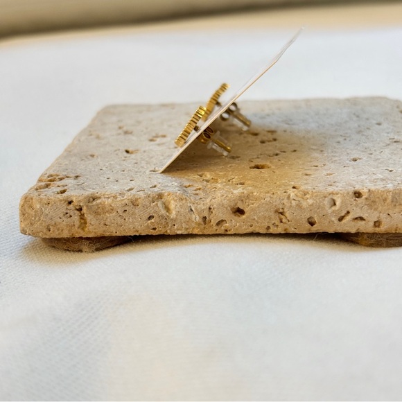 18K gold plated Earrings - Picture 3 of 3